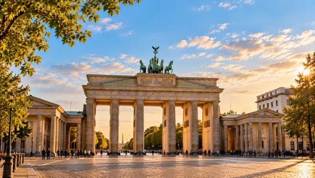 Berlin city view