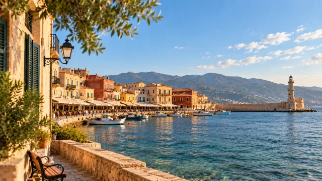 Chania harbour