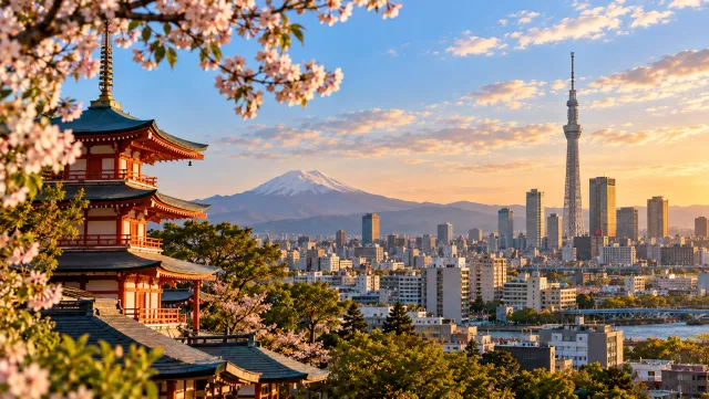 Tokyo city view